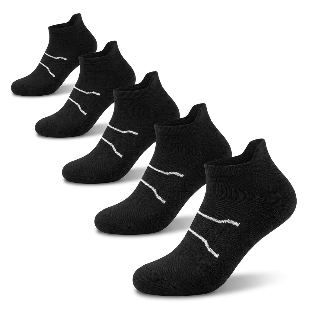 DBTYSP AMW Low-Cut Running Socks 5-Pack