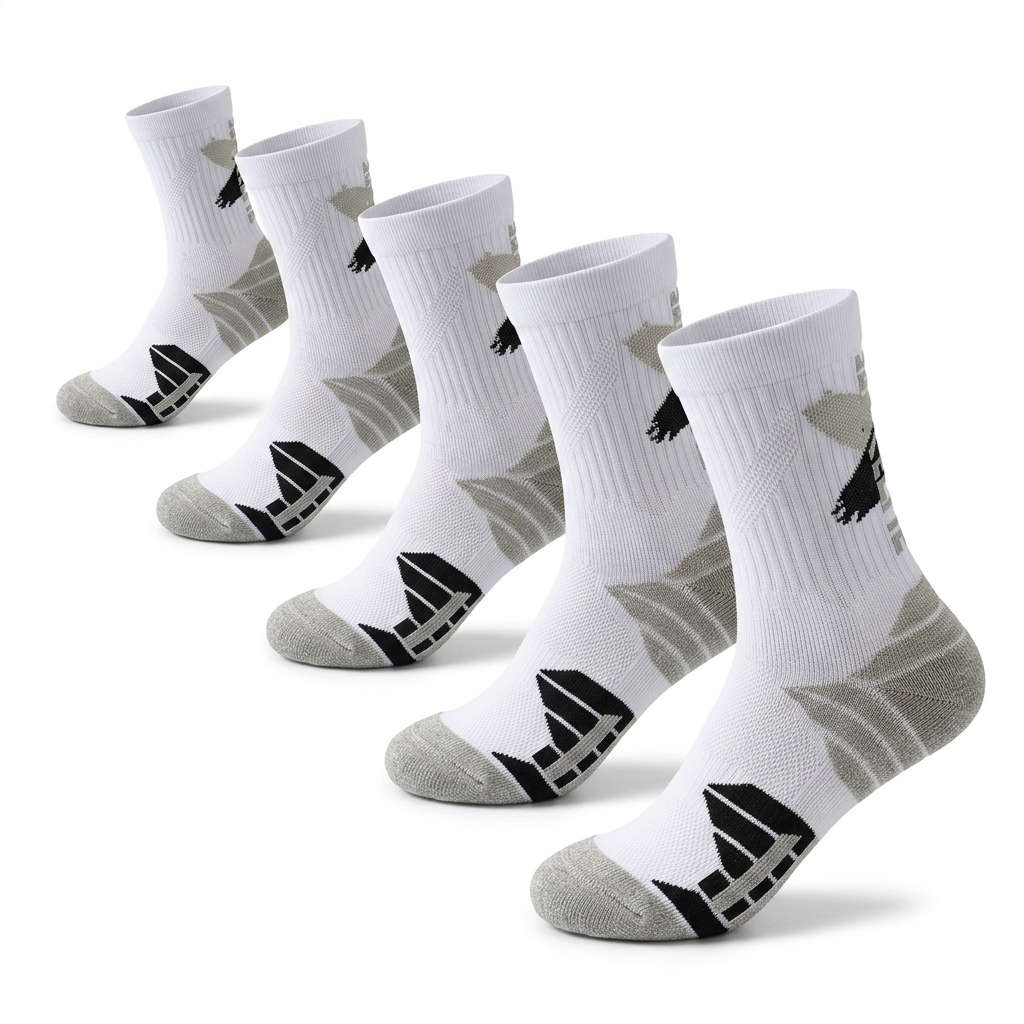 DBTYSP Super Elite Performance Crew Socks 5-Pack