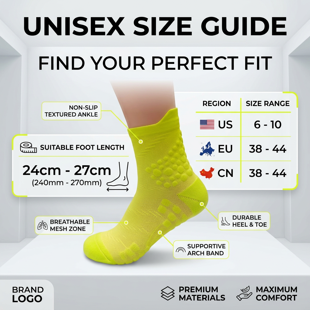 DBTYSP YD-AMW Running Crew Socks 5-Pack