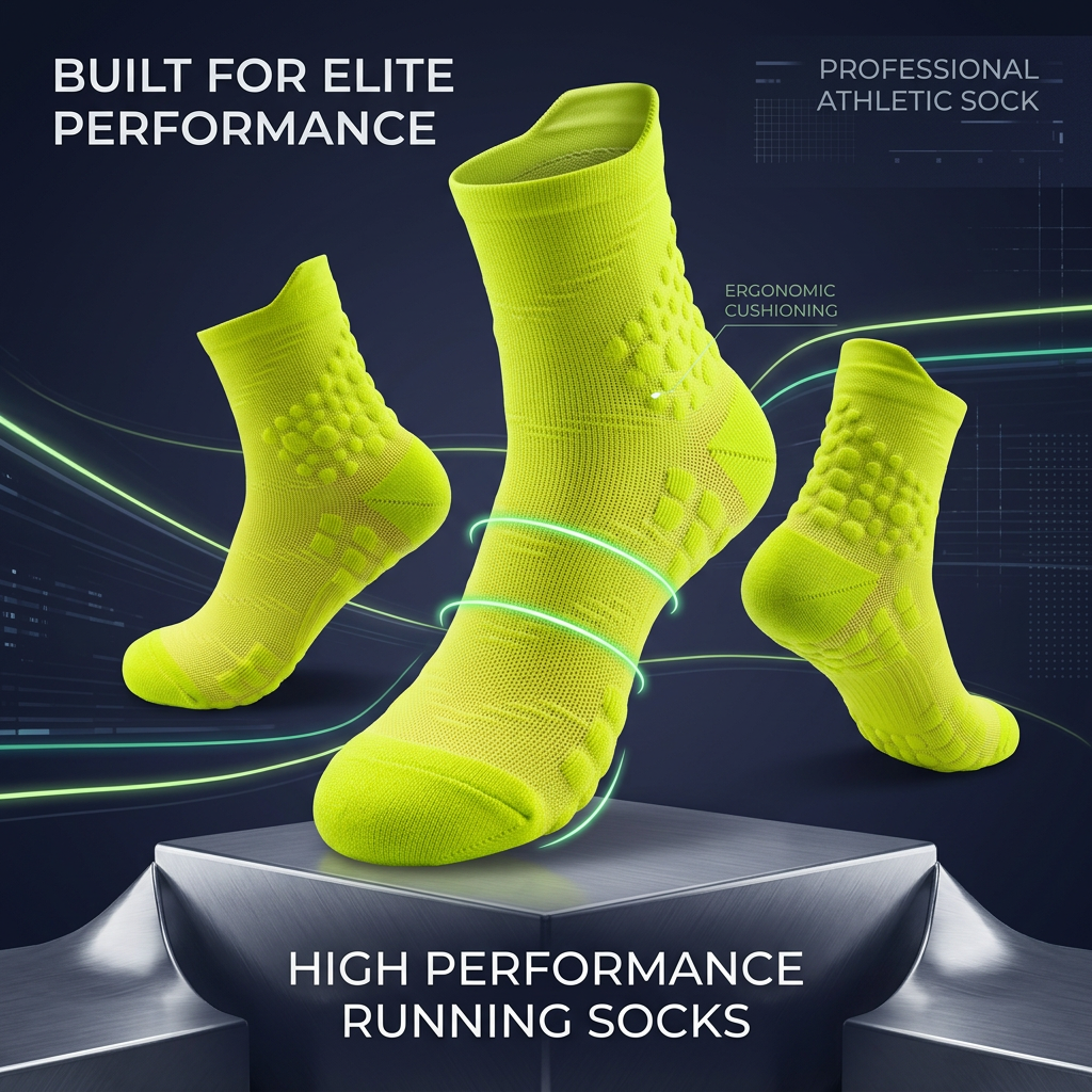 DBTYSP YD-AMW Running Crew Socks 5-Pack