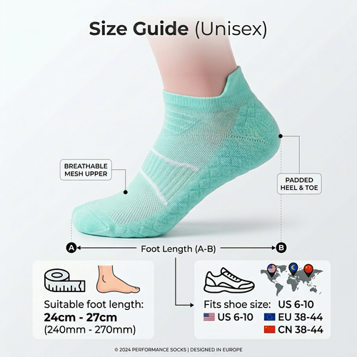 DBTYSP AMW Low-Cut Running Socks 5-Pack