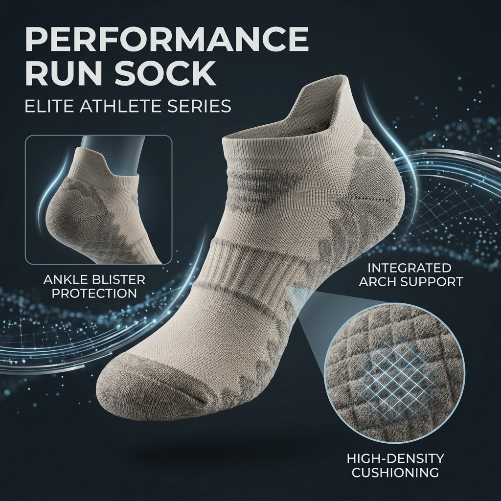 DBTYSP AMW Low-Cut Running Socks 5-Pack