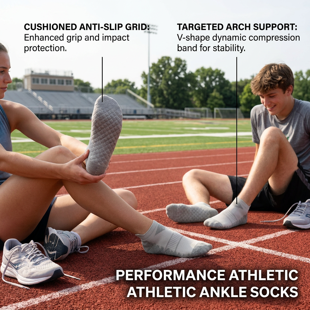 DBTYSP AMW Low-Cut Running Socks 5-Pack