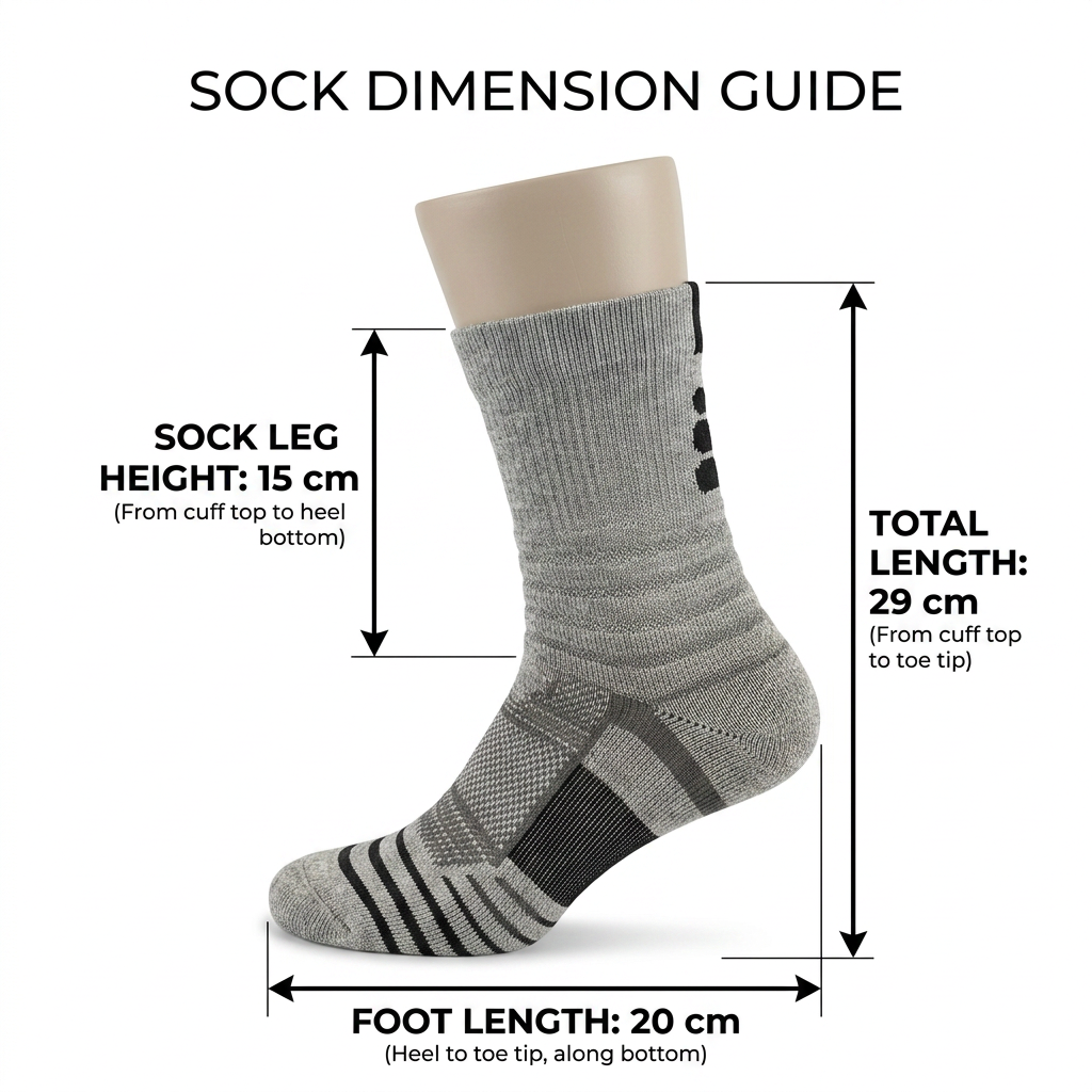 DBTYSP ZDTK Professional Elite Basketball Socks 5-Pack