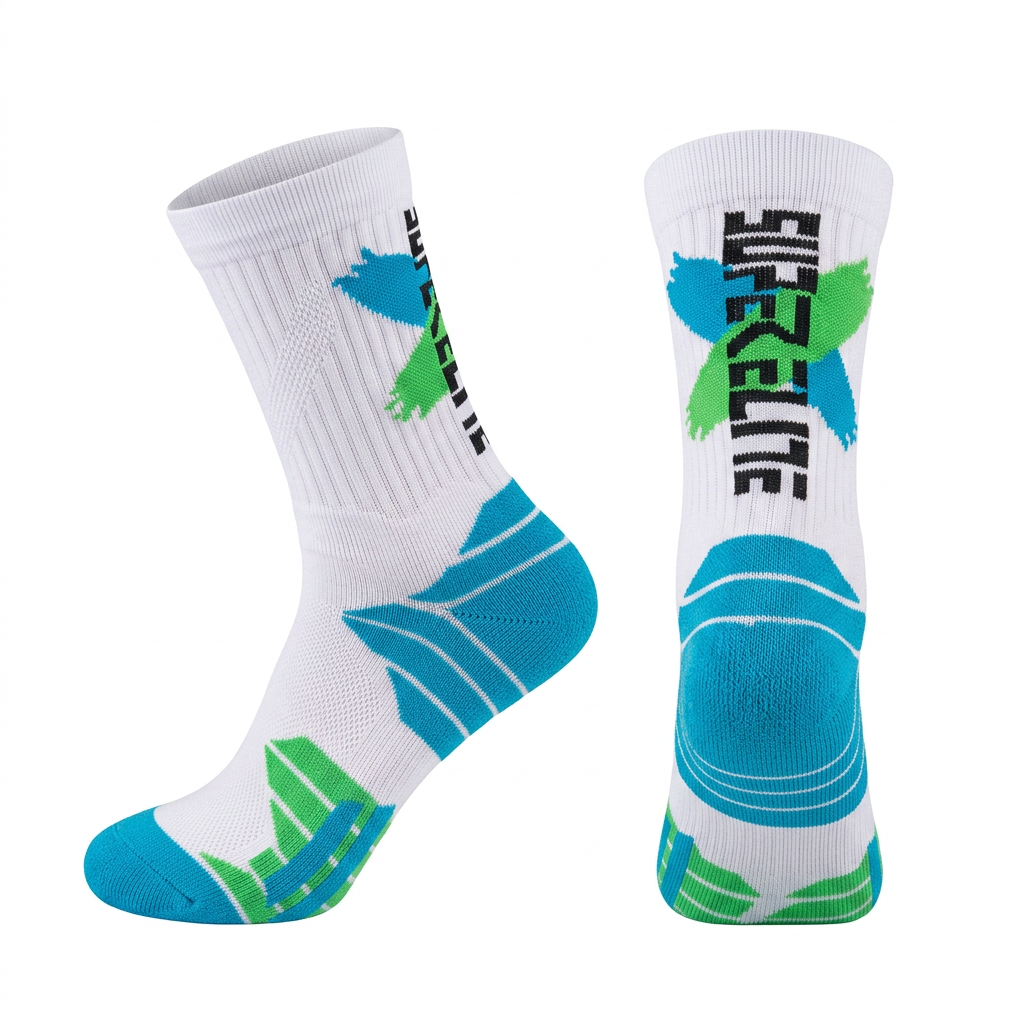 DBTYSP Super Elite Performance Crew Socks 5-Pack
